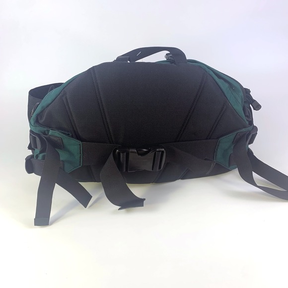 VTG The North Face Day Hiker Lumbar Fanny Pack Alpine Green Black Water Holder - Picture 7 of 16